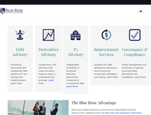 Tablet Screenshot of blueroseadvisors.com